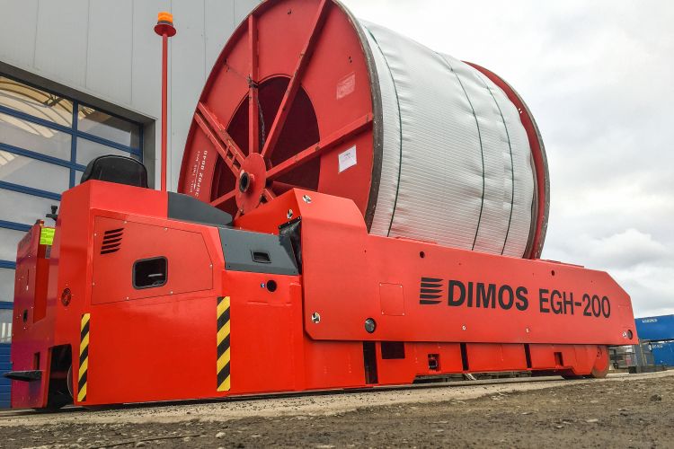 Coiltransport in der Textilindustrie