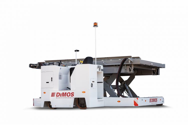 Heckansicht des Pallet Mover von DIMOS