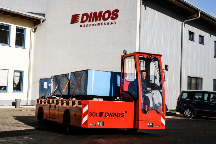 Plattformwagen mit 30 t Tragfähigkeit von DIMOS