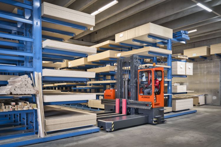 DIMOS DMS im Einsatz mit Holzplatten