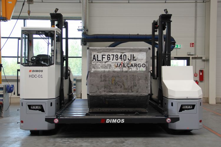 Sicherheit des X-Way Movers beim Transport von Lasten