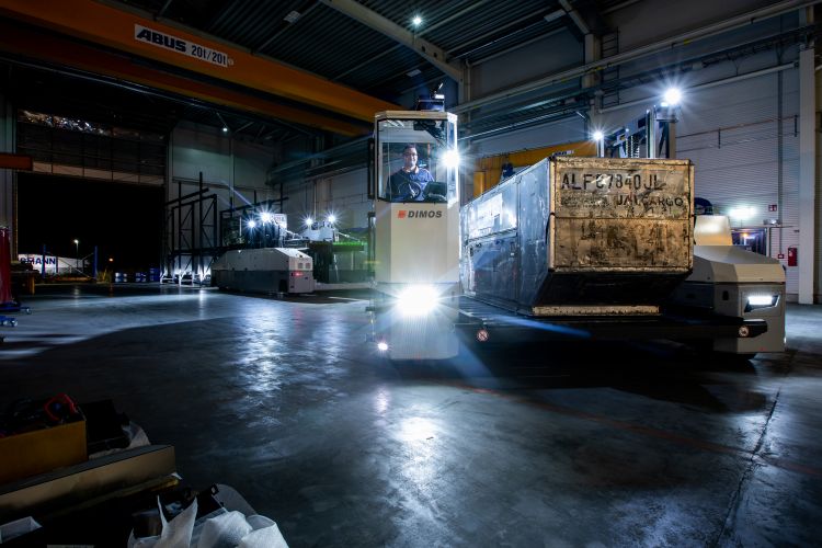 Beide X-Way Mover im Einsatz