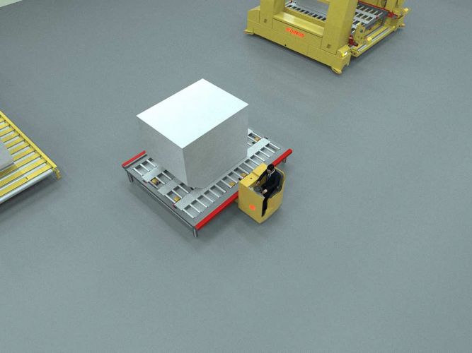 Intrac with manual drive