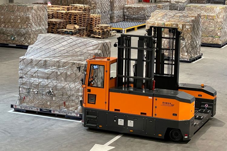 Air cargo handling - build up slave pallet