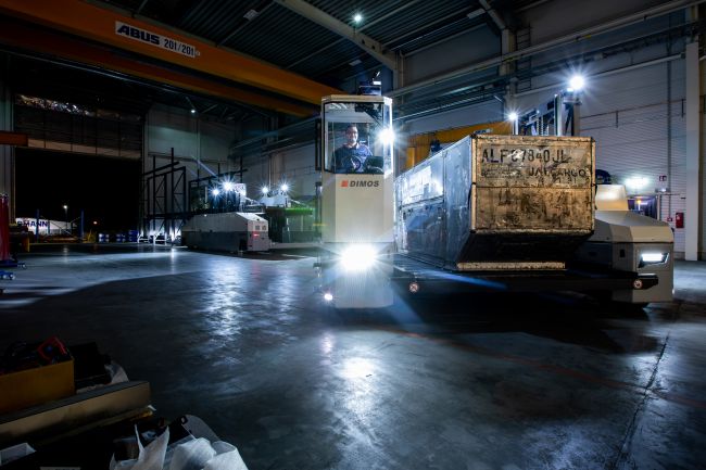 Beide X-Way Mover im Einsatz