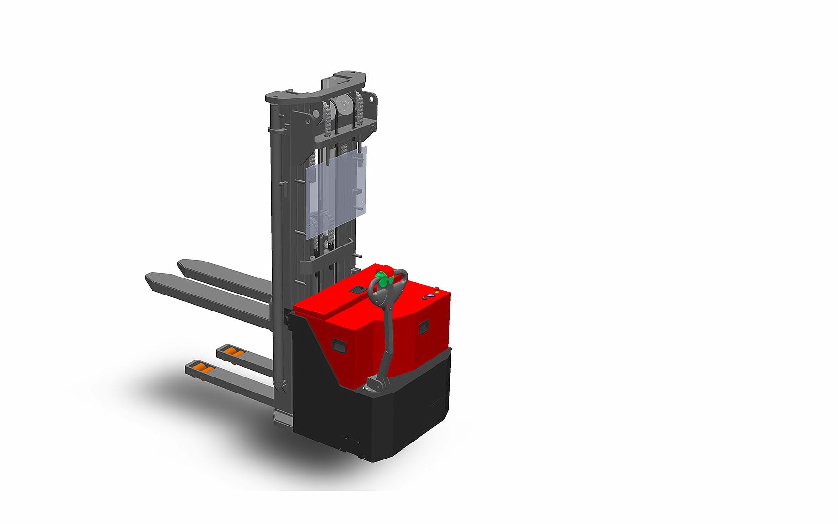 Energiepaket des DIMOS Hochhubwagens