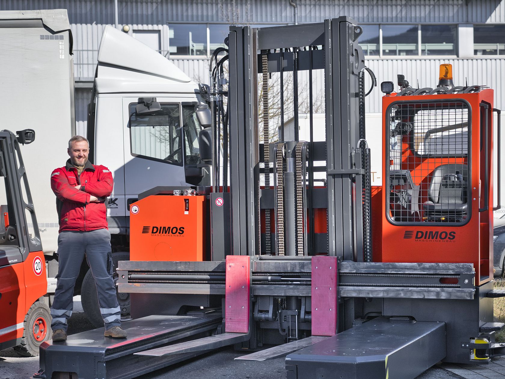 DIMOS DMS zur LKW Beladung
