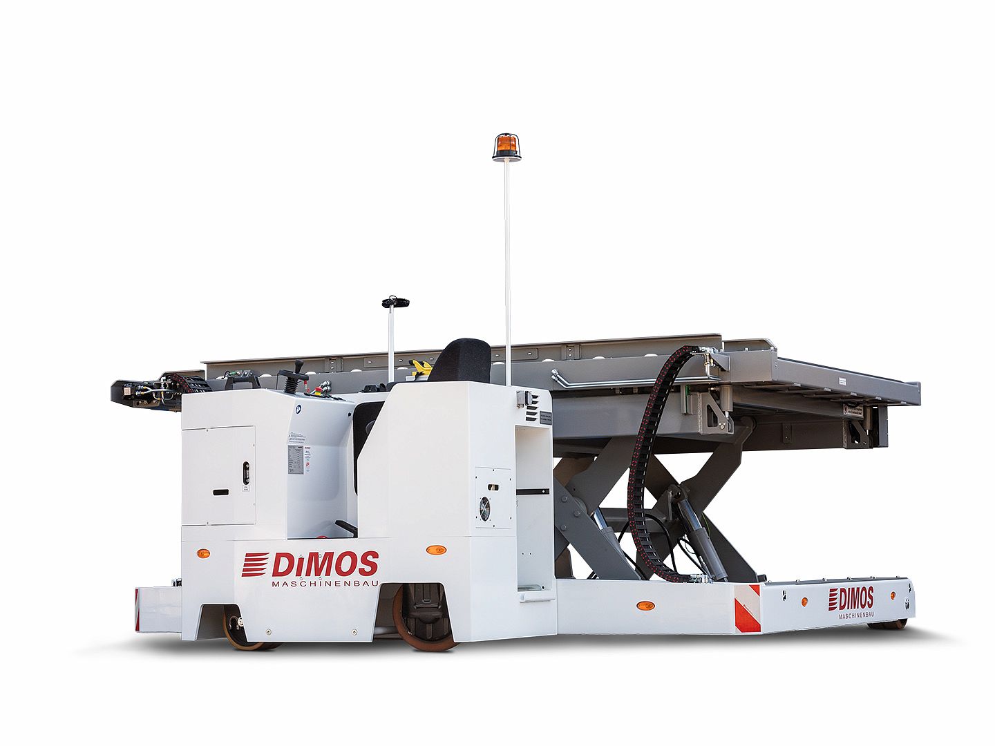 Heckansicht des Pallet Mover von DIMOS