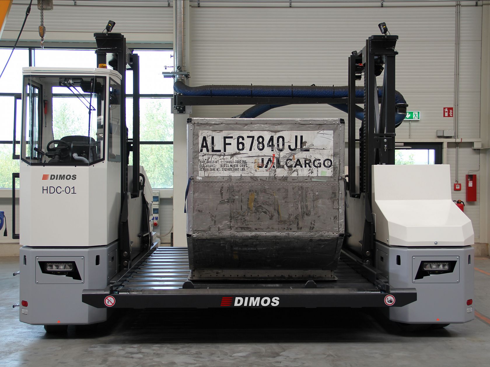 Sicherheit des X-Way Movers beim Transport von Lasten