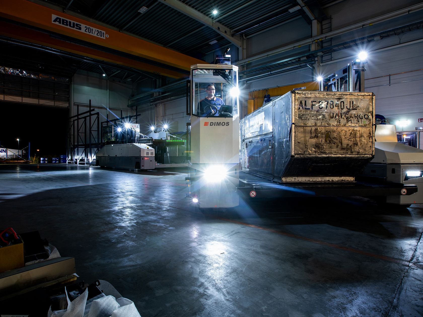 Beide X-Way Mover im Einsatz