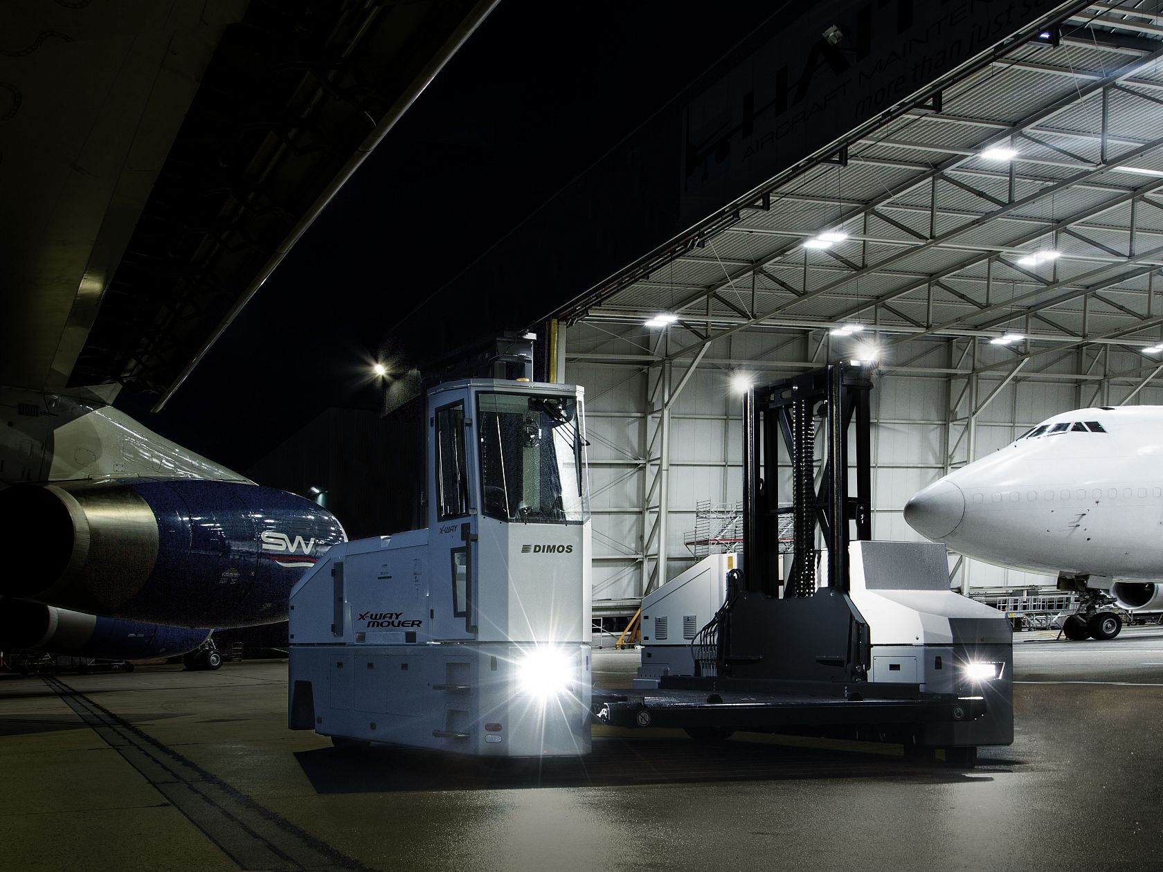 DIMOS X-Way Mover im Einsatz am Airport