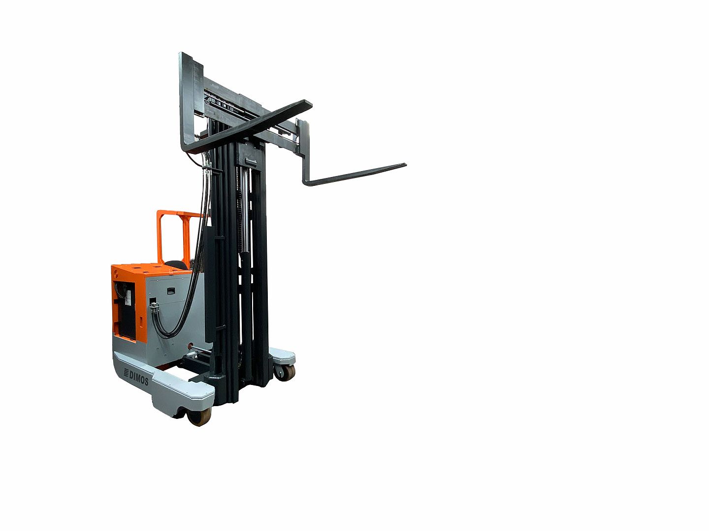 Schubmaststapler von DIMOS flexibel einsetzbar