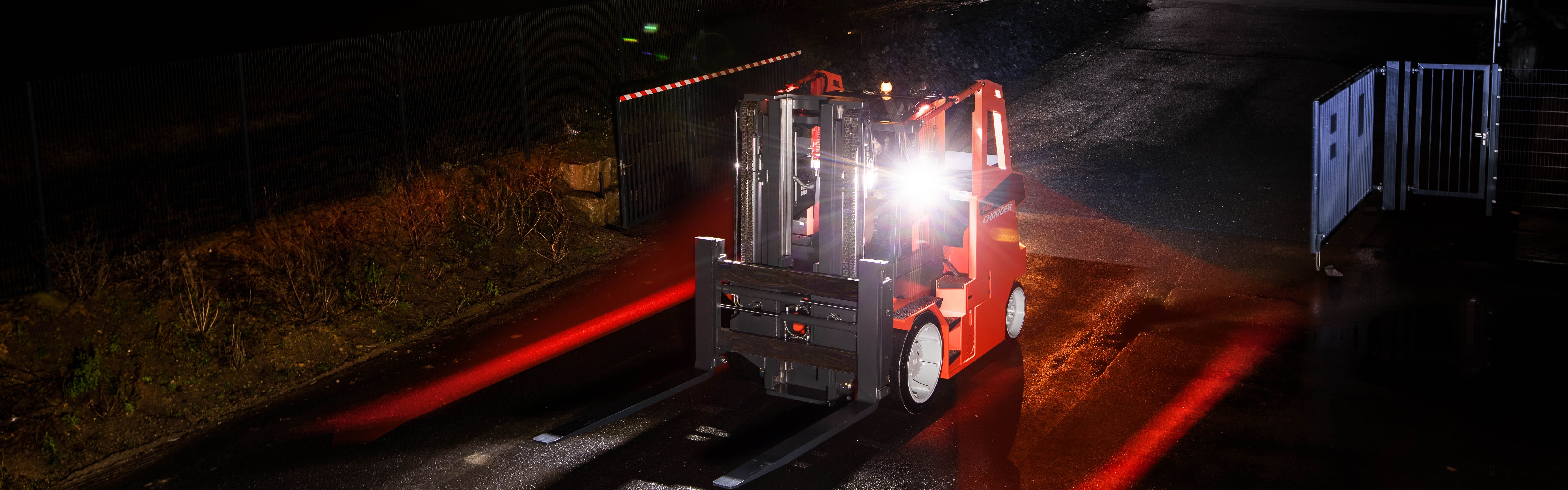 Sicherheitsleuchten des DIMOS Charger